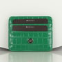 Zoozie Bags Cartera y Tarjetero de Piel Verde